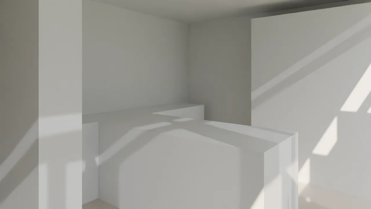 Küche: 3D aus dem Plan